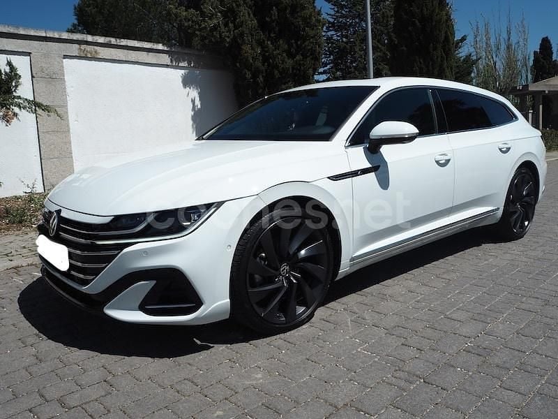 Usado VW Arteon R-line 200 CV (147 kW) 2021 Blanco Familiar