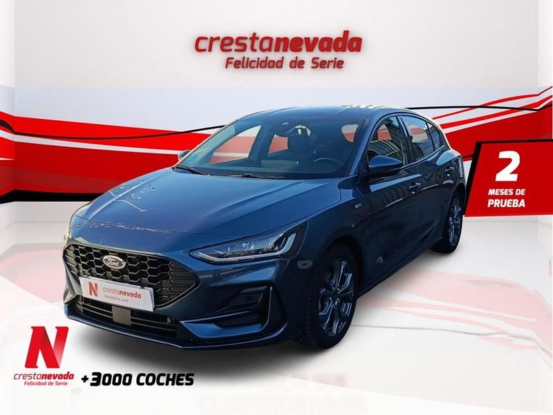 Azul Usado 2023 Ford Focus ST-Line | 18.690 € (Un poco caro) - Imagen 1/4
