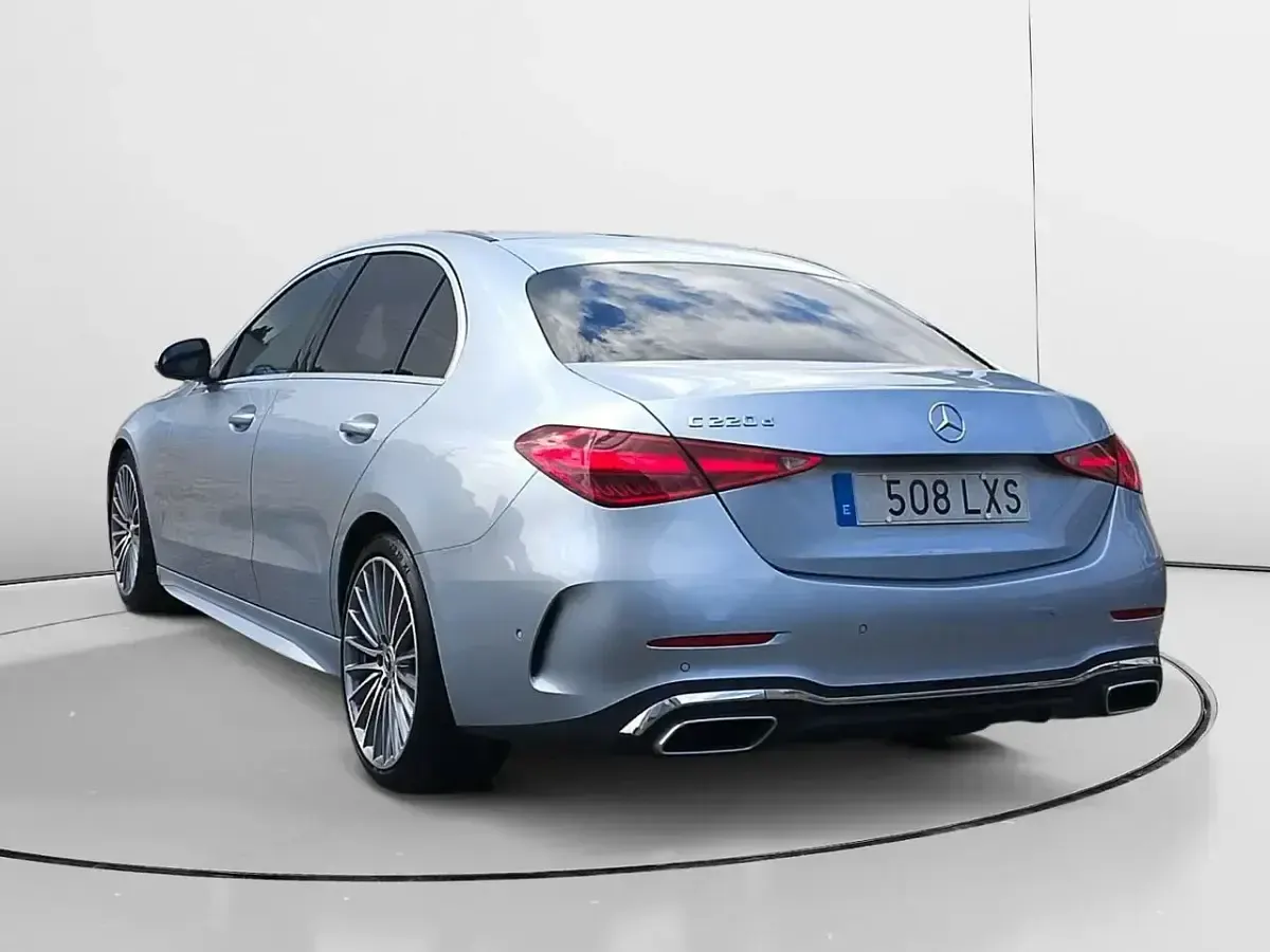 Usado Mercedes C220 200 CV (147 kW) 2022 Gris Berlina