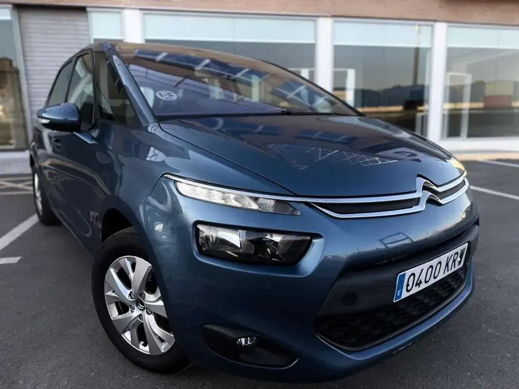 Usado Citroën C4 Picasso Seduction 116 CV (85 kW) 2014 Azul Monovolumen