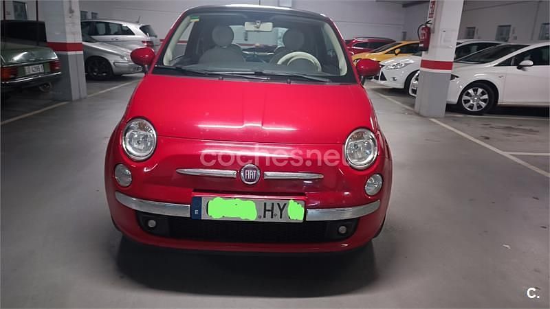 Usado Fiat 500 Lounge 69 CV (50 kW) 2014 Rojo Berlina