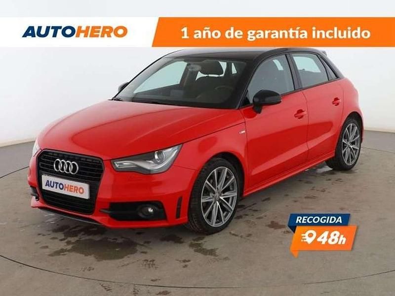Rojo Usado 2014 Audi A1 Sportback Attraction Utilitario | 13.199 € (Precio justo) - Imagen 1/3