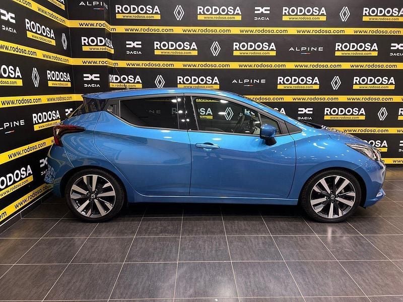 Usado Nissan Micra Tekna 117 CV (86 kW) 2020 Azul Berlina