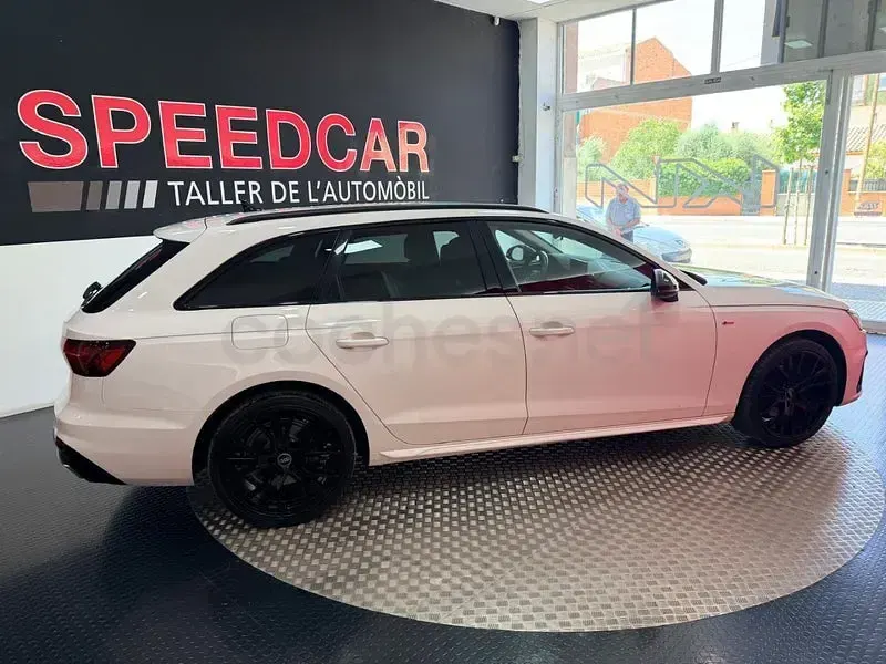 Usado Audi A4 S-Line 163 CV (119 kW) 2021 Blanco Familiar