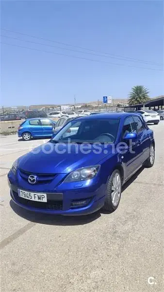 Usado Mazda 3 Active 105 CV (77 kW) 2007 Azul Berlina