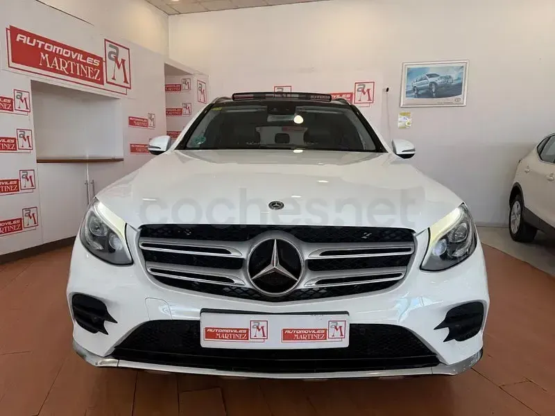 Usado Mercedes GLC220 170 CV (125 kW) 2018 Blanco SUV