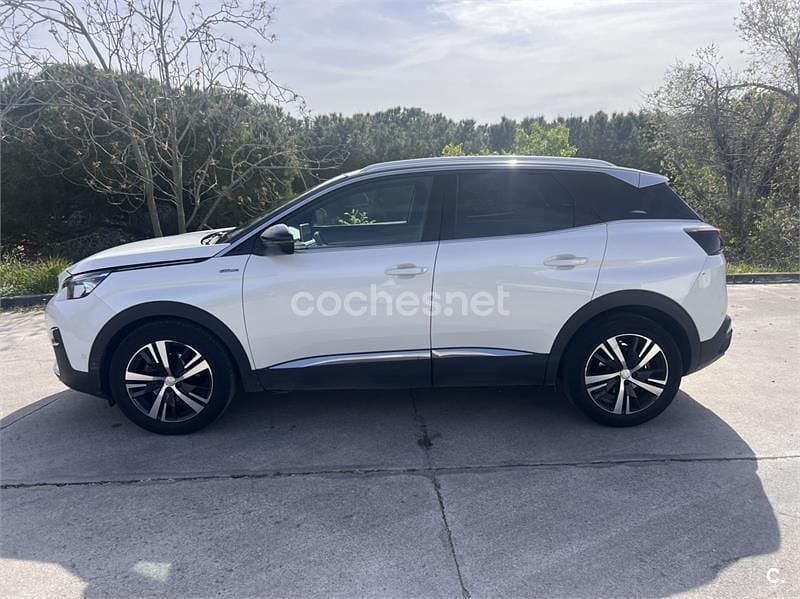 Usado Peugeot 3008 GT-line 130 CV (95 kW) 2019 Blanco SUV