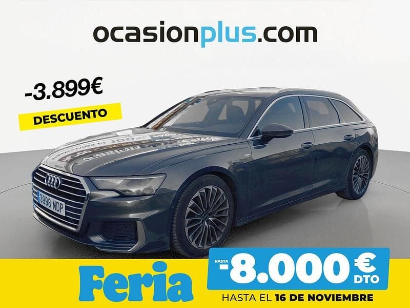 Gris Usado 2023 Audi A6 S-Line Familiar | 42.890 € (Precio justo) - Imagen 1/4