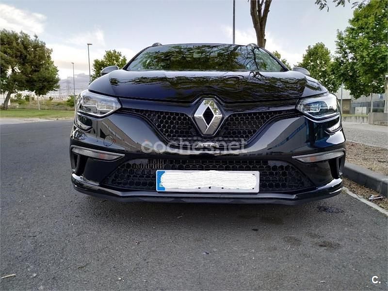 Usado Renault Mégane GrandTour GT 205 CV (150 kW) 2017 Negro Familiar