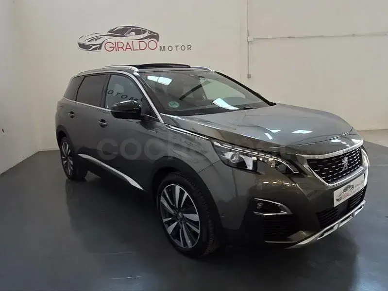 Usado Peugeot 5008 GT-line 120 CV (88 kW) 2018 Negro SUV