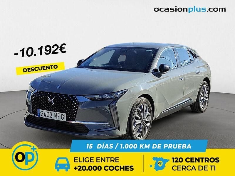 Gris Usado 2023 DS Automobiles DS4 Trocadero Berlina | 19.800 € (Precio justo) - Imagen 1/4