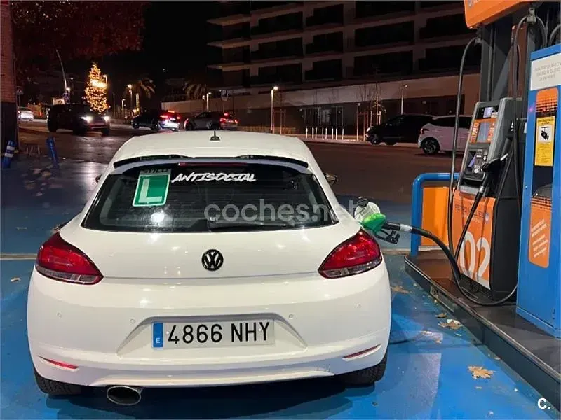 Usado VW Scirocco 160 CV (117 kW) 2009 Blanco Coupe