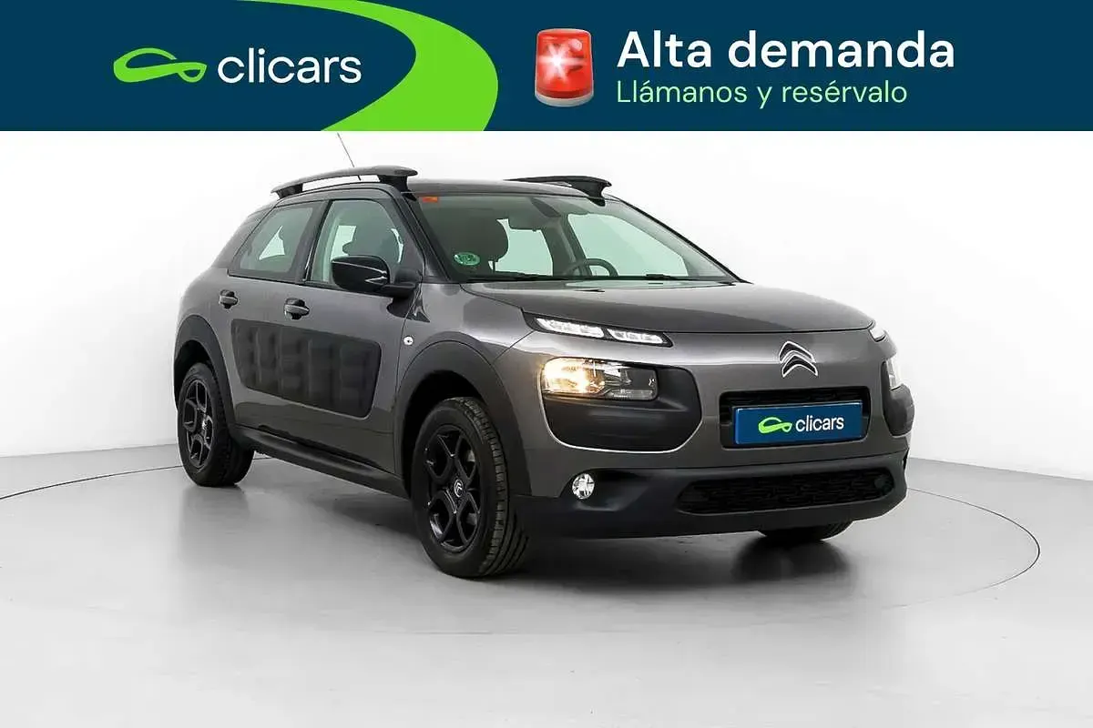 Usado Citroën C4 Cactus Feel 99 CV (72 kW) 2017 Gris Utilitario