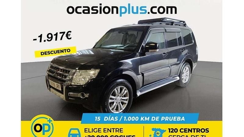 Usado Mitsubishi Montero 190 CV (139 kW) 2016 Negro SUV