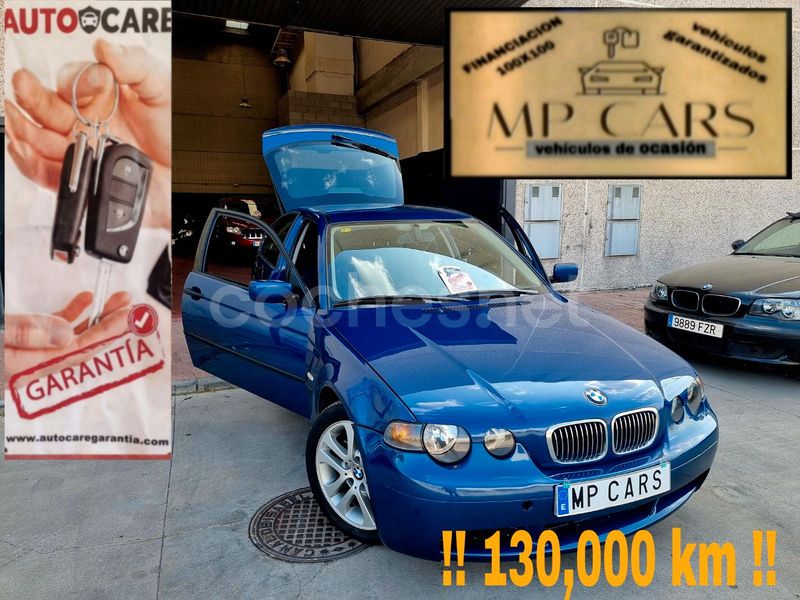 Azul Usado 2002 BMW 318 Compact Utilitario | 3495 € (Super precio) - Imagen 1/4