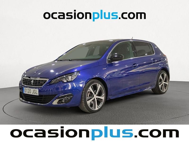 Azul Usado 2015 Peugeot 308 GT-line Utilitario | 12.490 € (Caro) - Imagen 1/4