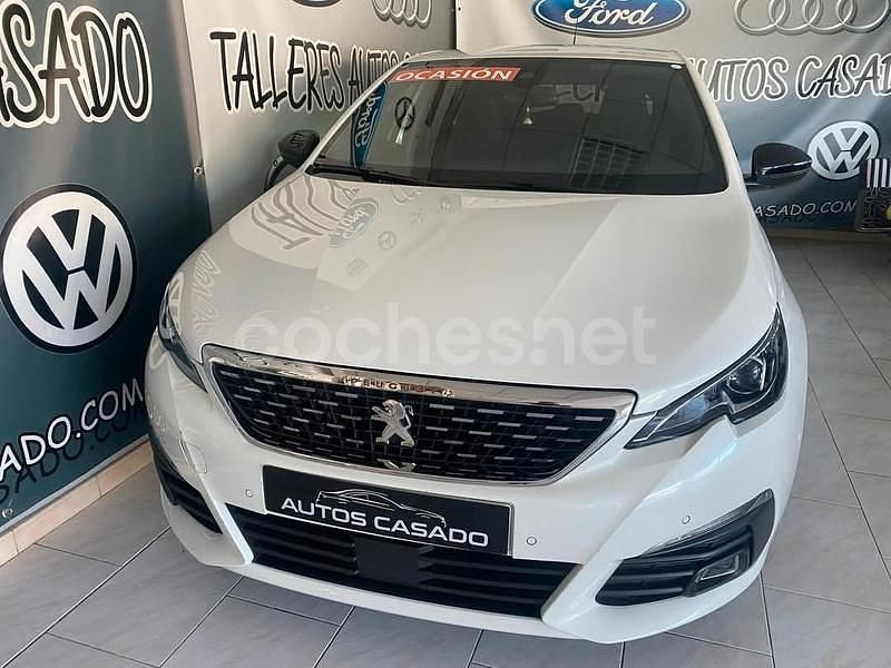 Usado Peugeot 308 Active 130 CV (95 kW) 2021 Blanco Berlina