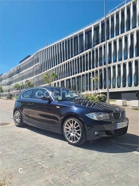 Usado BMW 118 Sport Line 143 CV (105 kW) 2007 Azul Utilitario