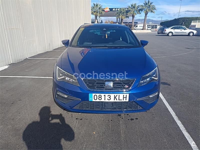 Usado Seat Leon FR 150 CV (110 kW) 2018 Azul Berlina