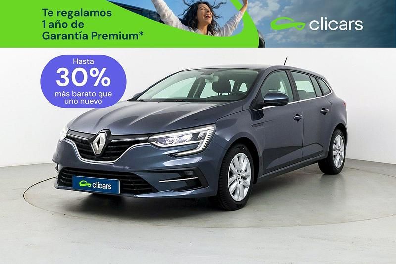 Usado Renault Mégane GrandTour Equilibre 115 CV (84 kW) 2022 Gris / plata Familiar