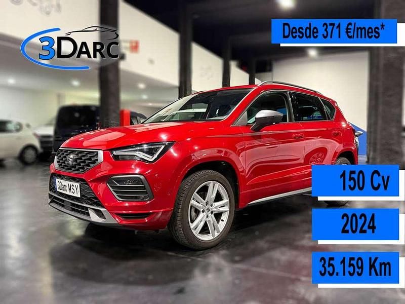 Rojo Usado 2024 Seat Ateca FR SUV | 24.364 € (Precio justo) - Imagen 1/4