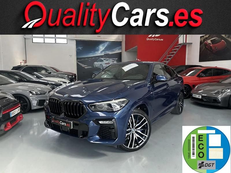 Usado BMW X6 286 HP (210 kW) 2021 Azul SUV
