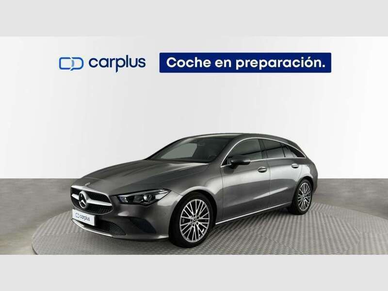 Gris Usado 2021 Mercedes CLA200 Shooting Brake Familiar | 24.390 € (Super precio) - Imagen 1/4