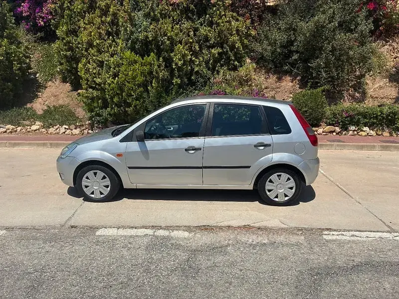Usado Ford Fiesta Trend 68 CV (50 kW) 2004 Gris / plata Utilitario
