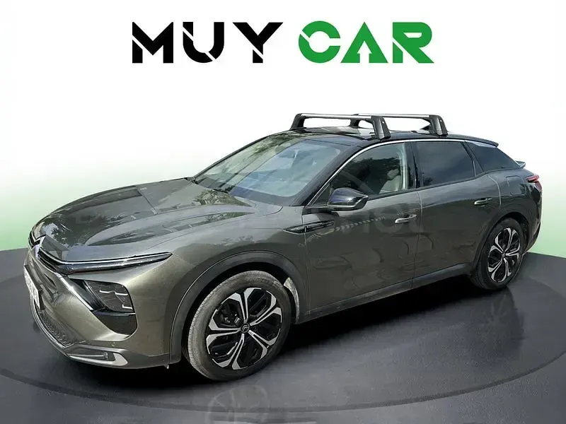 Usado Citroën C5 X Shine 226 CV (166 kW) 2023 Gris Familiar