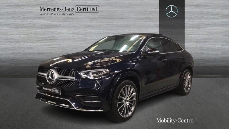 Usado Mercedes GLE350 AMG line 194 CV (142 kW) 2021 Azul cavansita Coupe