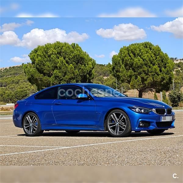 Azul Usado 2018 BMW 430 M Performance Coupe | 34.500 € (Caro) - Imagen 1/4