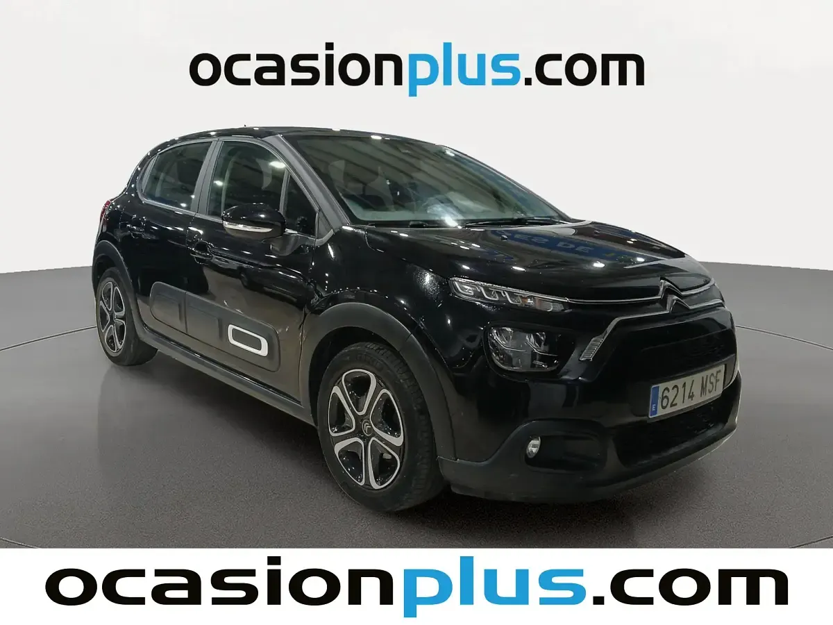 Usado Citroën C3 102 CV (75 kW) 2024 Negro Utilitario