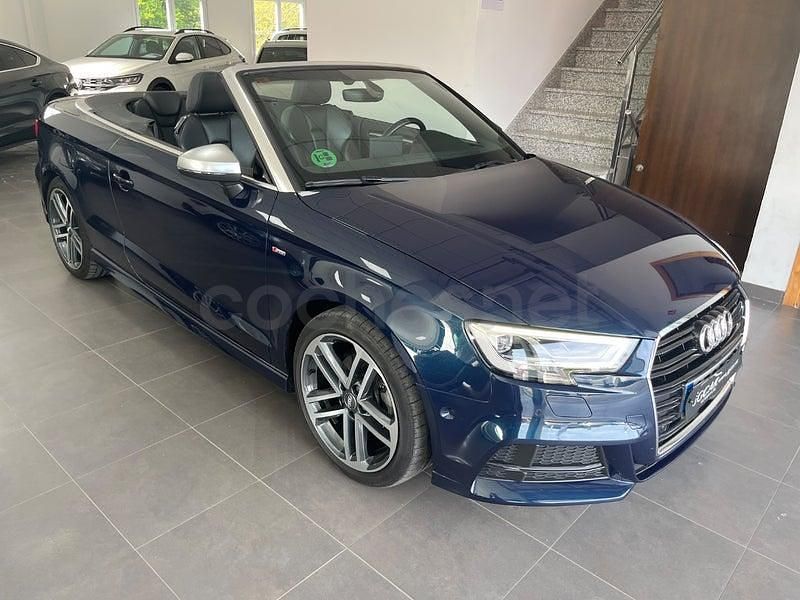 Usado Audi A3 Cabriolet 150 CV (110 kW) 2017 Azul Descapotable