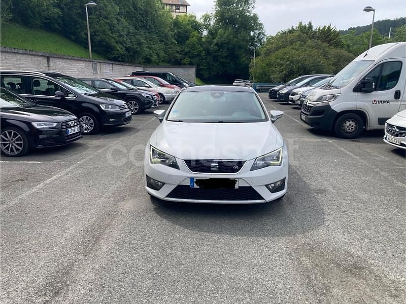 Usado Seat Leon FR 150 CV (110 kW) 2015 Blanco Berlina