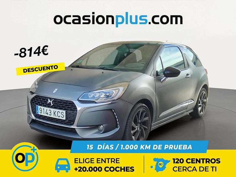Usado DS Automobiles DS3 110 CV (80 kW) 2017 Gris Utilitario