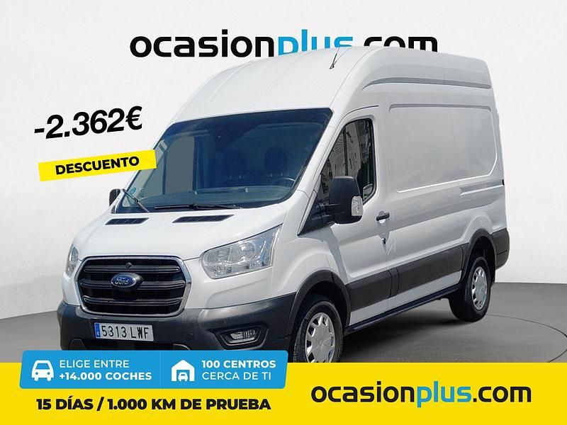Blanco Usado 2022 Ford Transit Trend Berlina | 25.990 € (Un poco caro) - Imagen 1/4