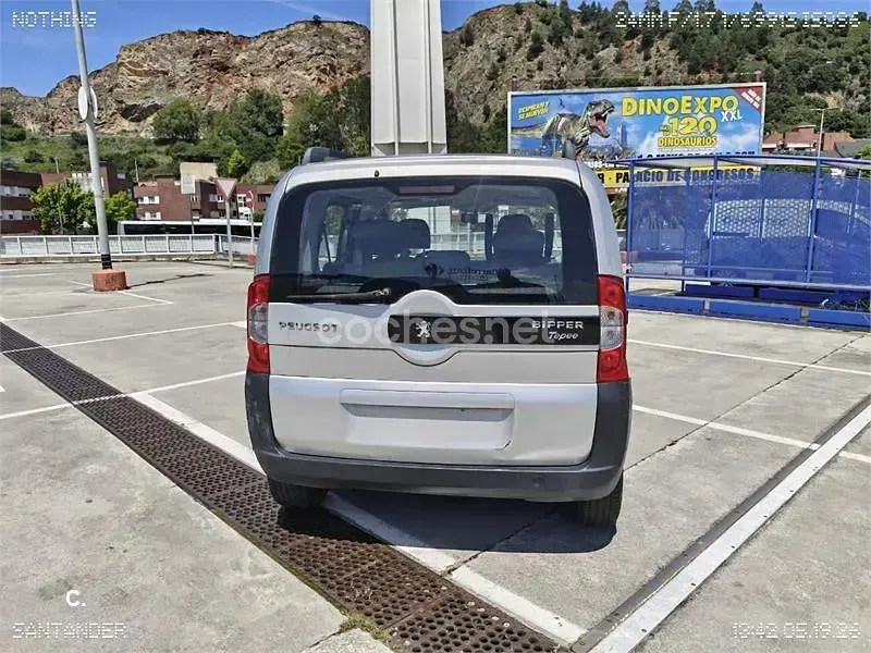 Usado Peugeot TePee Outdoor 68 CV (50 kW) 2009 Gris / plata Monovolumen
