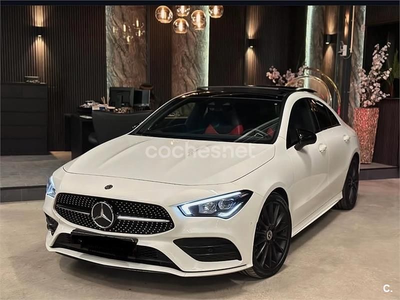 Blanco Usado 2019 Mercedes CLA200 Berlina | 31.300 € (Caro) - Imagen 1/4