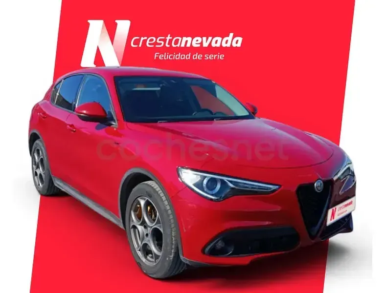 Usado Alfa Romeo Stelvio Sprint 190 CV (139 kW) 2021 Rojo SUV
