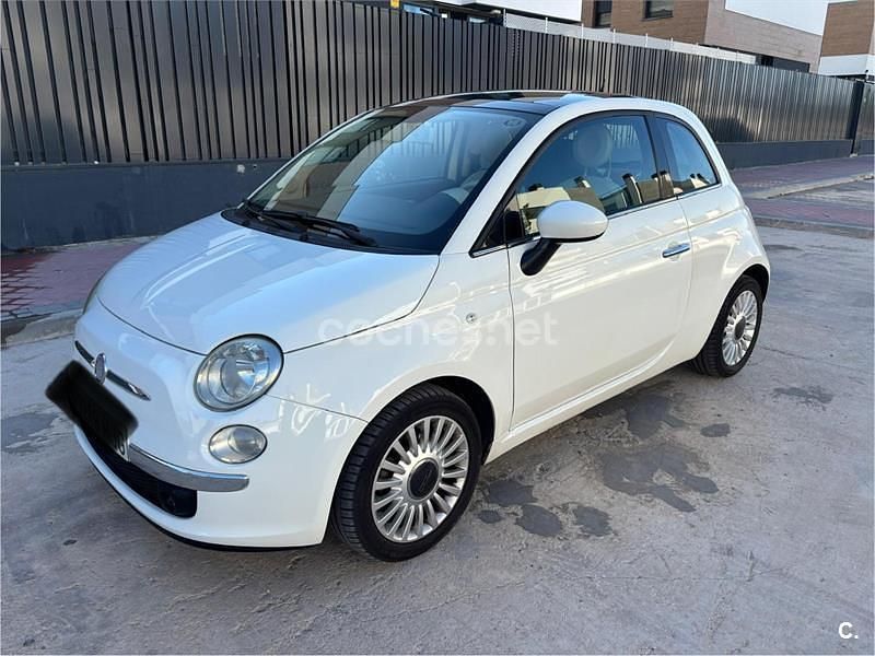 Blanco Usado 2012 Fiat 500 Lounge Berlina | 6800 € (Precio justo) - Imagen 1/4