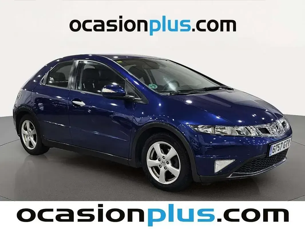 Usado Honda Civic Comfort 100 CV (73 kW) 2010 Azul Utilitario