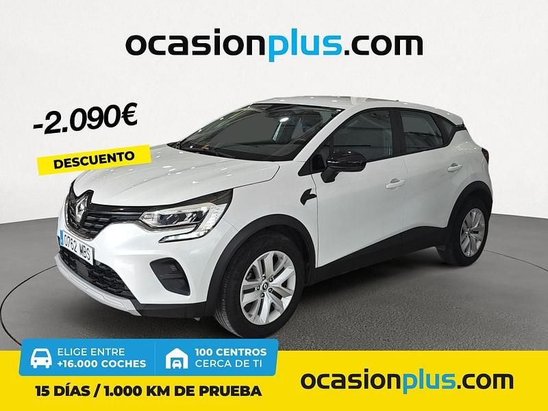 Blanco Usado 2022 Renault Captur Intens SUV | 17.490 € (Precio justo) - Imagen 1/4