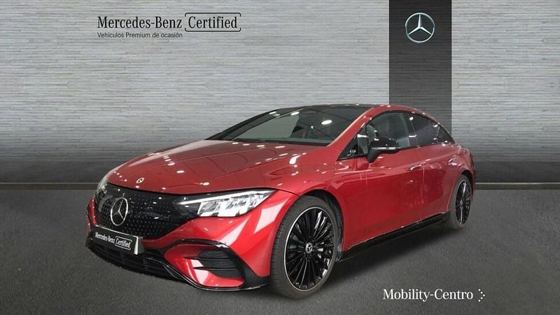 Rojo jacinto Usado 2023 Mercedes EQE350 Edition Berlina | 52.900 € (Super precio) - Imagen 1/4