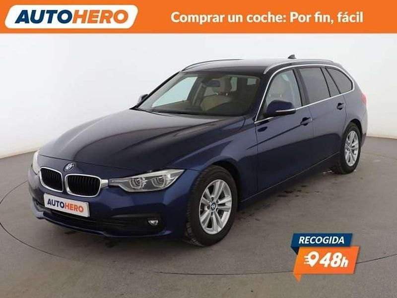 Usado BMW 320 Efficient Dynamics 163 CV (119 kW) 2018 Azul Familiar