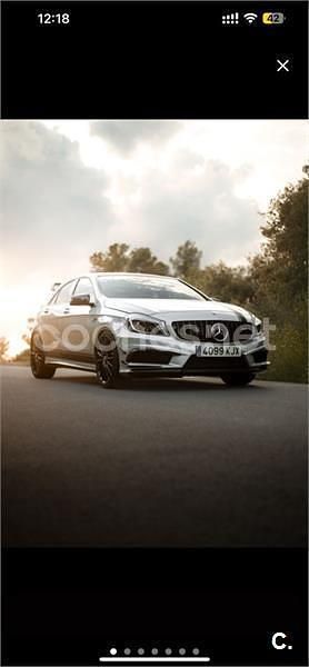 Usado Mercedes A45 AMG AMG 360 CV (264 kW) 2014 Gris / plata Berlina