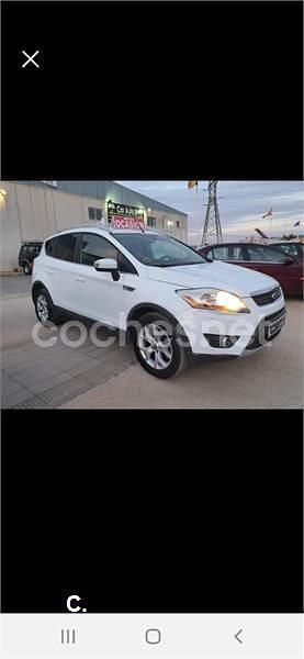 Usado Ford Kuga Titanium 140 CV (102 kW) 2009 Blanco SUV