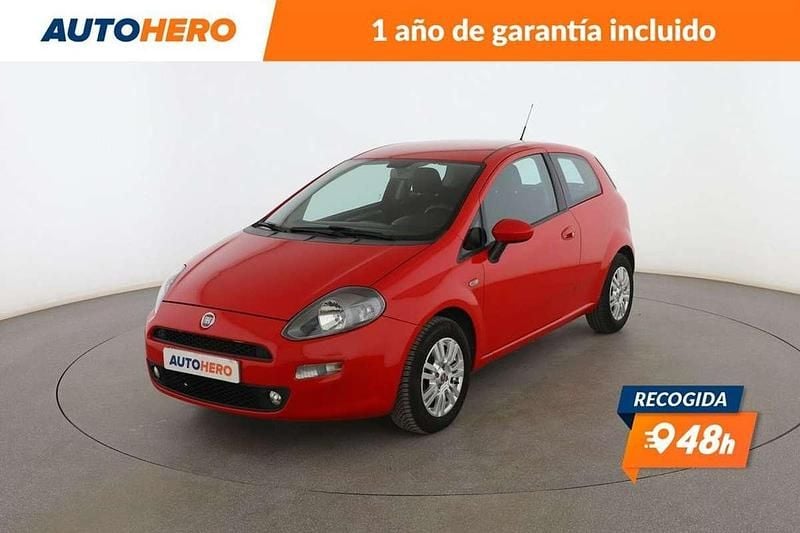 Rojo Usado 2014 Fiat Punto Lounge Utilitario | 7399 € (Precio justo) - Imagen 1/3
