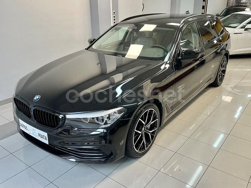 Negro Usado 2018 BMW 530 Familiar | 27.500 € (Precio justo) - Imagen 1/4