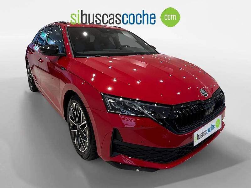Nuevo Skoda Octavia SportLine 150 CV (110 kW) 2025 Rojo Familiar