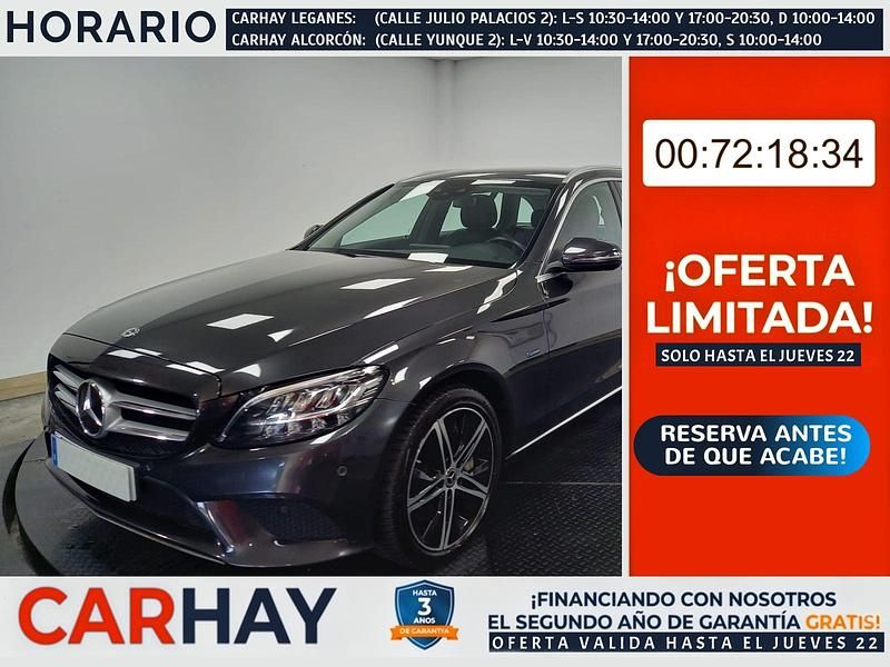 Gris Usado 2021 Mercedes C300 Business Familiar | 23.890 € - Imagen 1/4